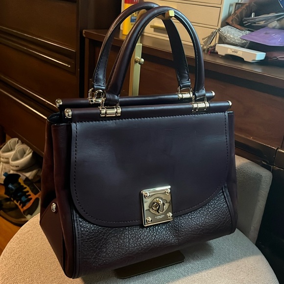 Coach Drifter Oxblood, leather Suede, - Picture 2 of 16